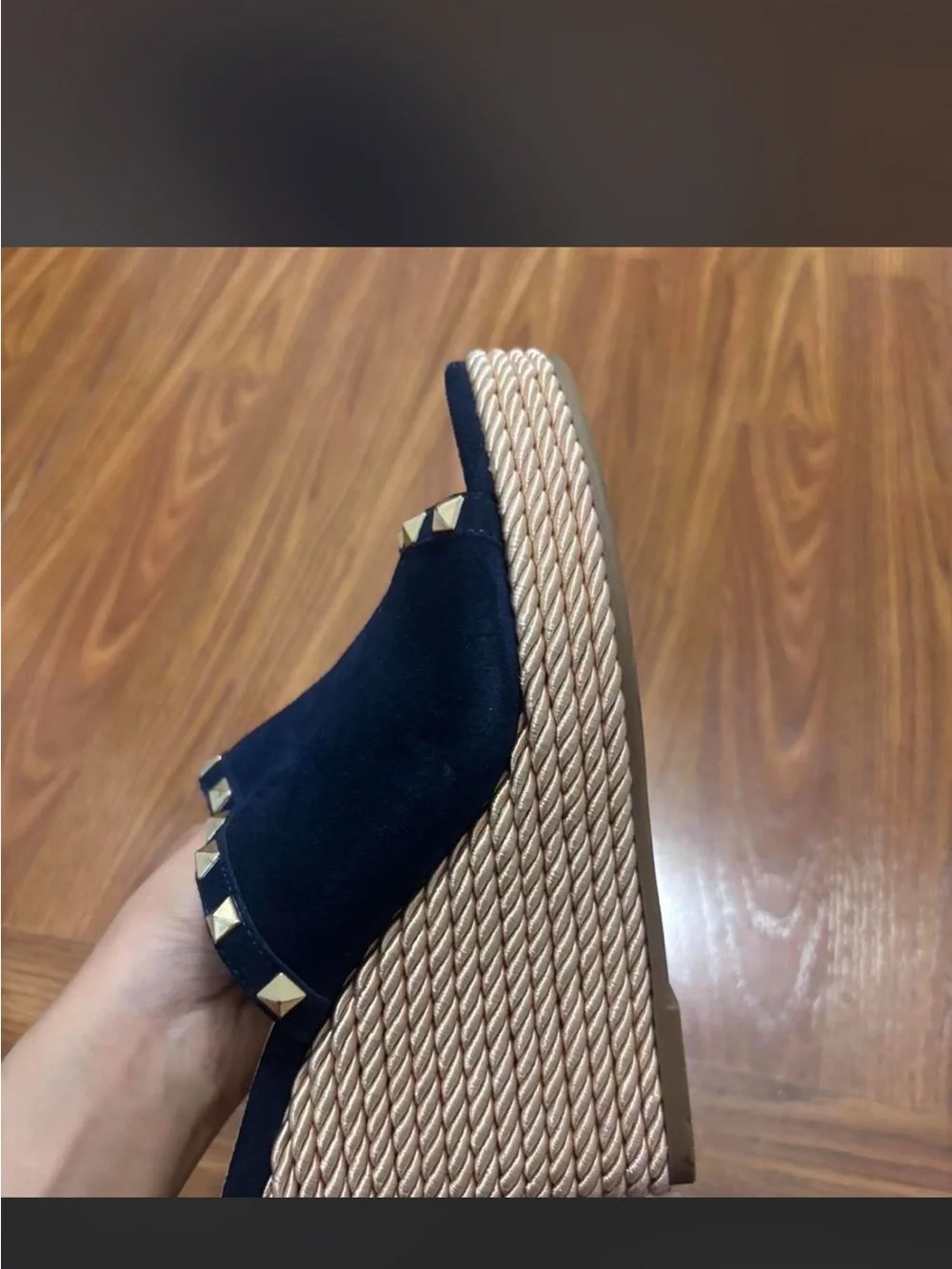 Marc Fisher suede navy